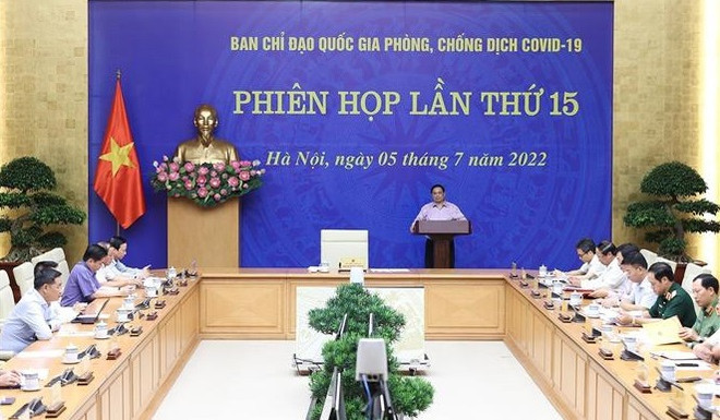 La 15e réunion du Comité directeur national de la prévention et du contrôle du COVID-19 ảnh 1 La 15e réunion du Comité directeur national de la prévention et du contrôle du COVID-19 ảnh 1
