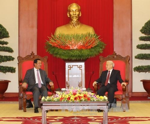 Samdech Techo Hun Sen au Vietnam: la presse cambodgienne en parle ảnh 1 Samdech Techo Hun Sen au Vietnam: la presse cambodgienne en parle ảnh 1