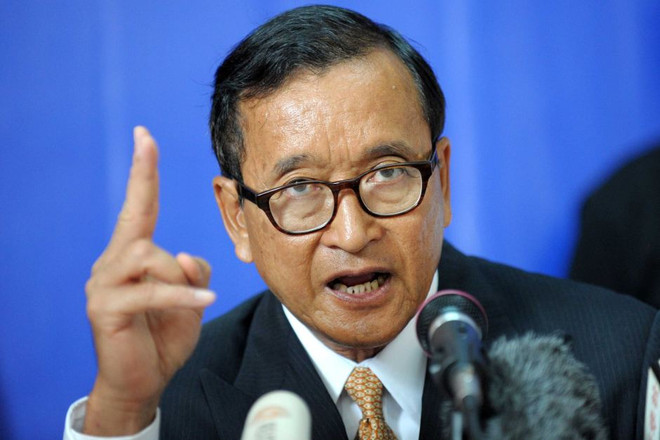 L’opposant cambodgien Sam Rainsy condamné à cinq ans de prison ảnh 1 L’opposant cambodgien Sam Rainsy condamné à cinq ans de prison ảnh 1