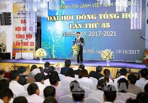 L’Association générale de l’Eglise protestante du Vietnam (Nord) se réunit ảnh 1