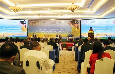 Ouverture du Forum d’entreprises francophones à Hô Chi Minh-Ville ảnh 3 Ouverture du Forum d’entreprises francophones à Hô Chi Minh-Ville ảnh 3