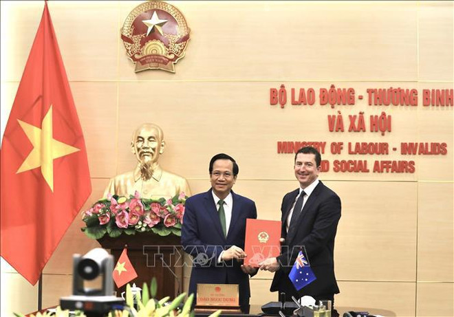 Le Vietnam et l'Australie signent un protocole d’accord de coopération dans le secteur agricole ảnh 1 Le Vietnam et l'Australie signent un protocole d’accord de coopération dans le secteur agricole ảnh 1