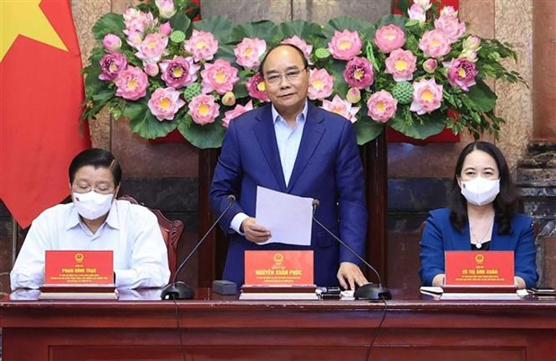 Le président Nguyen Xuan Phuc exige la qualité du projet de construction d’un État de droit ảnh 1 Le président Nguyen Xuan Phuc exige la qualité du projet de construction d’un État de droit ảnh 1