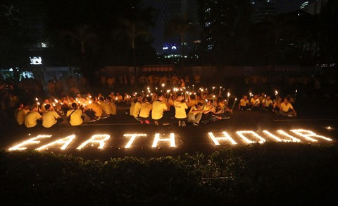 "Une heure pour la Terre" : les villes et provinces éteignent leurs lumières ảnh 1 "Une heure pour la Terre" : les villes et provinces éteignent leurs lumières ảnh 1