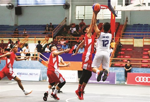 Basket-ball : l'équipe de Hanoï masculine gagne du terrain ảnh 1 Basket-ball : l'équipe de Hanoï masculine gagne du terrain ảnh 1