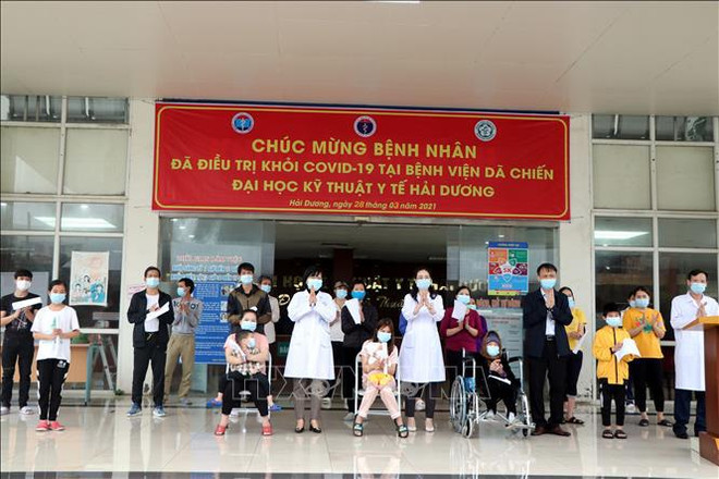 COVID-19: neuf patients restants en cours de traitement à Hai Duong (Nord) ảnh 1 COVID-19: neuf patients restants en cours de traitement à Hai Duong (Nord) ảnh 1