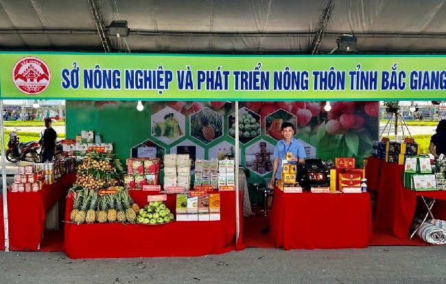 Bac Giang renforce la promotion de ses marques et produits agricoles ảnh 2 Bac Giang renforce la promotion de ses marques et produits agricoles ảnh 2