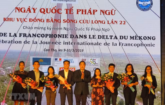 La Francophonie en fête dans le delta du Mékong ảnh 1 La Francophonie en fête dans le delta du Mékong ảnh 1