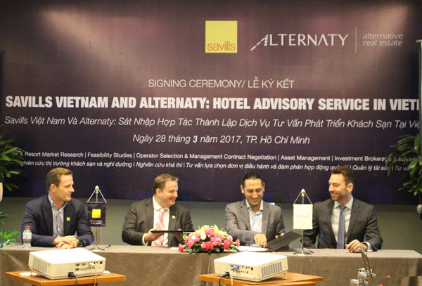 Fusion entre Savills Vietnam et Alternaty pour développer l'industrie hôtelière ảnh 1 Fusion entre Savills Vietnam et Alternaty pour développer l'industrie hôtelière ảnh 1