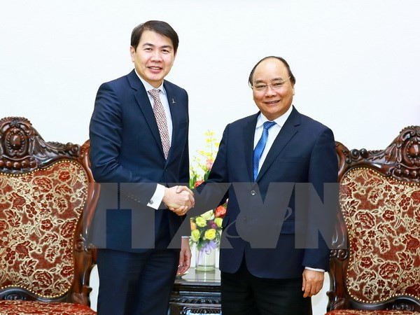 Le PM reçoit le président du groupe singapourien CapitaLand ảnh 1 Le PM reçoit le président du groupe singapourien CapitaLand ảnh 1