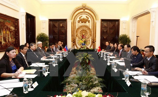 Le Vietnam et les Philippines veulent promouvoir leur partenariat stratégique ảnh 1 Le Vietnam et les Philippines veulent promouvoir leur partenariat stratégique ảnh 1
