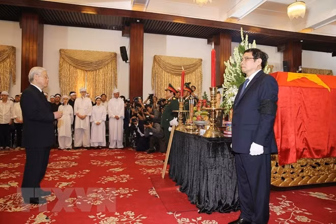 Visites de condoléances à l’ancien PM Phan Van Khai à Hanoi et HCM-Ville ảnh 1
