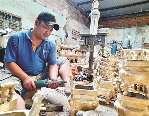 Le village de brûle-parfums d’An Hôi, tout feu tout flamme ảnh 1 Le village de brûle-parfums d’An Hôi, tout feu tout flamme ảnh 1