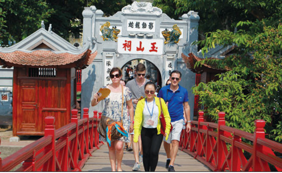 Hanoï reçoit plus de 1,3 million de touristes en février ảnh 1 Hanoï reçoit plus de 1,3 million de touristes en février ảnh 1