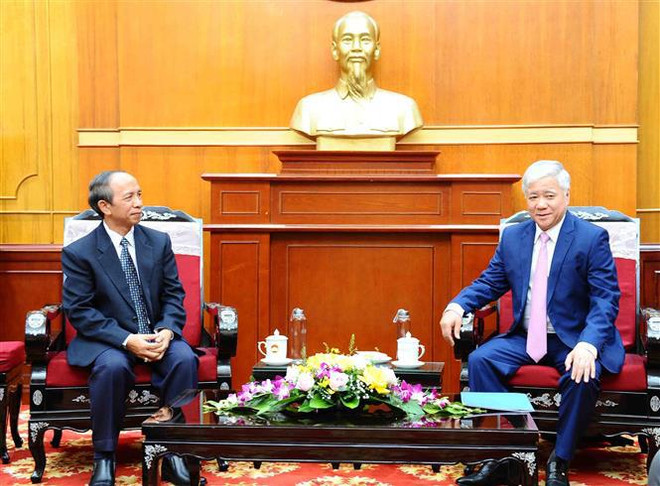 La coopération renforcée entre le FPV et le Front lao d’édification nationale ảnh 1 La coopération renforcée entre le FPV et le Front lao d’édification nationale ảnh 1