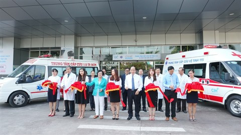 Hô Chi Minh-Ville: le réseau d’urgence 115 pour les zones périphériques ảnh 1 Hô Chi Minh-Ville: le réseau d’urgence 115 pour les zones périphériques ảnh 1