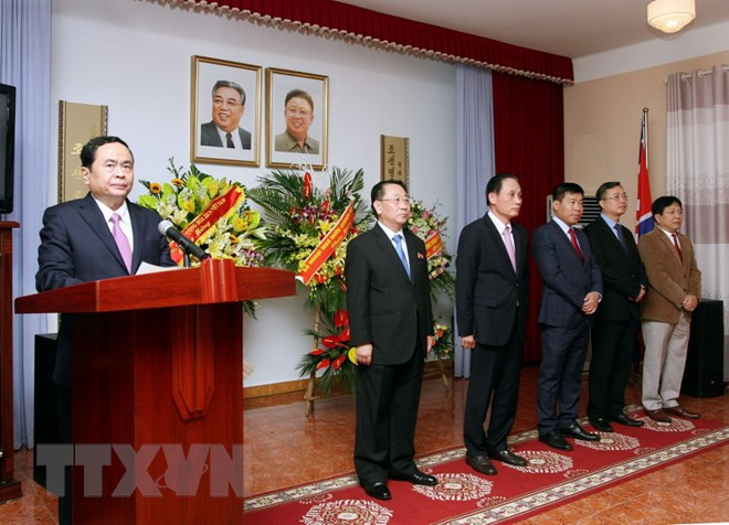 Célébration des 60 ans de la visite de Kim Il-sung au Vietnam ảnh 1 Célébration des 60 ans de la visite de Kim Il-sung au Vietnam ảnh 1