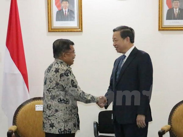Le ministre de la Sécurité publique Tô Lâm en visite en Indonésie ảnh 1 Le ministre de la Sécurité publique Tô Lâm en visite en Indonésie ảnh 1