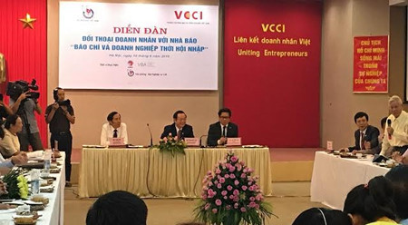 Forum "Presse et entreprises en temps d’intégration internationale" ảnh 1 Forum "Presse et entreprises en temps d’intégration internationale" ảnh 1