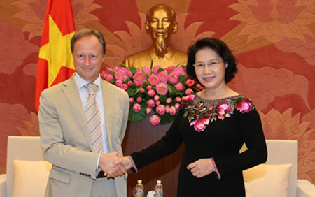 Nguyên Thi Kim Ngân reçoit des ambassadeurs européens ảnh 1 Nguyên Thi Kim Ngân reçoit des ambassadeurs européens ảnh 1
