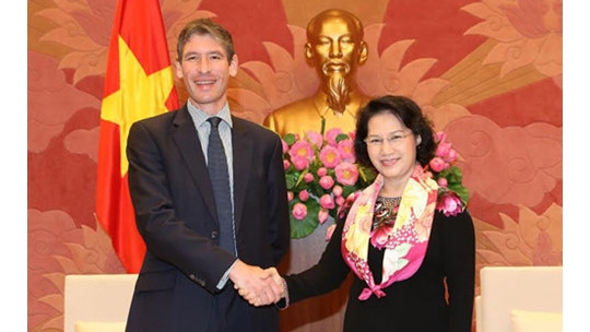 Nguyên Thi Kim Ngân reçoit des ambassadeurs européens ảnh 3 Nguyên Thi Kim Ngân reçoit des ambassadeurs européens ảnh 3