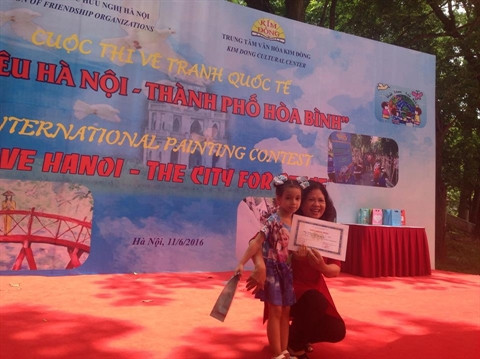 Un concours international de peinture pour enfants à Hanoi ảnh 2 Un concours international de peinture pour enfants à Hanoi ảnh 2