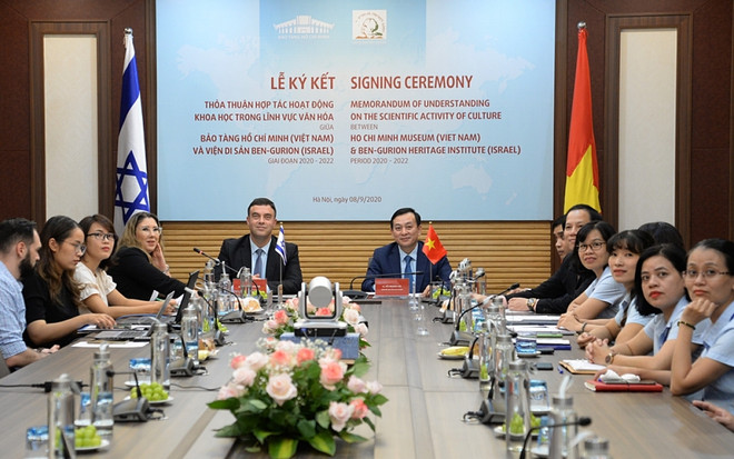 Le Musée de Hô Chi Minh et l'Institut du patrimoine Ben Gourion d'Israël renforcent leur coopération ảnh 1 Le Musée de Hô Chi Minh et l'Institut du patrimoine Ben Gourion d'Israël renforcent leur coopération ảnh 1