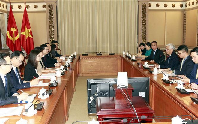 Renforcement de la coopération entre Ho Chi Minh-Ville et la ville chinoise de Chongqing ảnh 2 Renforcement de la coopération entre Ho Chi Minh-Ville et la ville chinoise de Chongqing ảnh 2