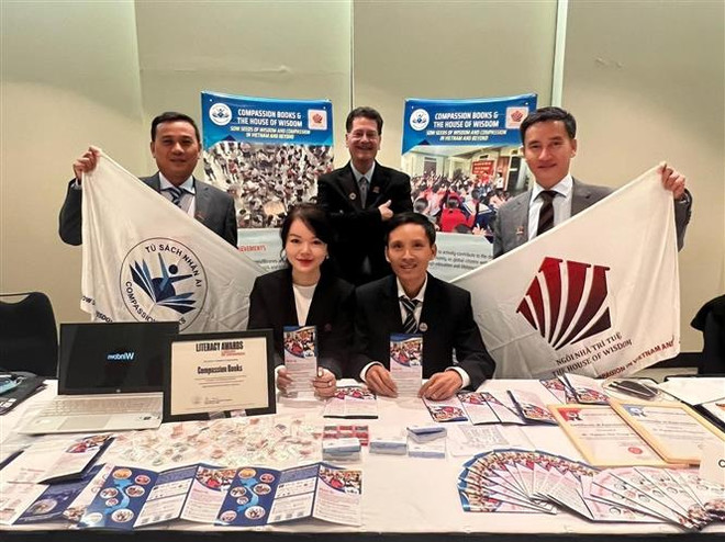 Alphabétisation : Le programme vietnamien « Compassion Books » reçoit un prix des États-Unis ảnh 1 Alphabétisation : Le programme vietnamien « Compassion Books » reçoit un prix des États-Unis ảnh 1