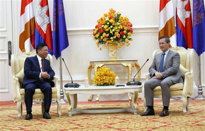Le Premier ministre cambodgien affirme continuer à renforcer les relations intégrales avec le Vietnam ảnh 1 Le Premier ministre cambodgien affirme continuer à renforcer les relations intégrales avec le Vietnam ảnh 1