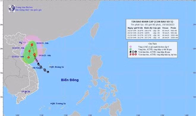 Le PM appelle à la préparation face à la dépression tropicale ảnh 2 Le PM appelle à la préparation face à la dépression tropicale ảnh 2