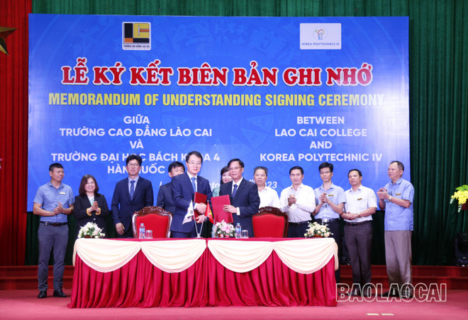 Lao Cai renforce la coopération avec la R. de Corée dans la formation professionnelle ảnh 1