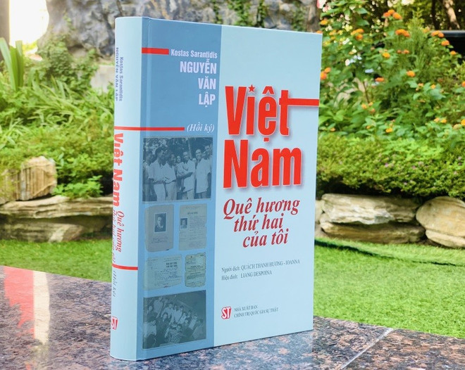 Présentation du livre "Vietnam - Ma deuxième Patrie" de Kostas Sarantidis - Nguyen Van Lap ảnh 1 Présentation du livre "Vietnam - Ma deuxième Patrie" de Kostas Sarantidis - Nguyen Van Lap ảnh 1