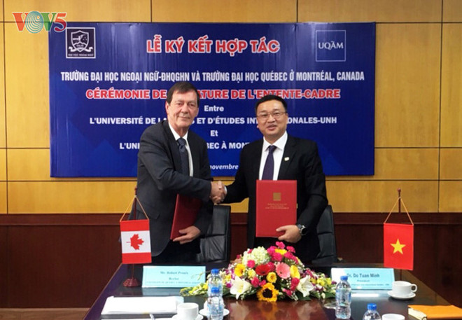 Signature d’une entente-cadre entre l’ULIS et l’UQÀM ảnh 2 Signature d’une entente-cadre entre l’ULIS et l’UQÀM ảnh 2