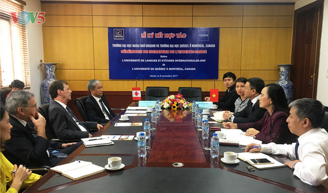 Signature d’une entente-cadre entre l’ULIS et l’UQÀM ảnh 1 Signature d’une entente-cadre entre l’ULIS et l’UQÀM ảnh 1