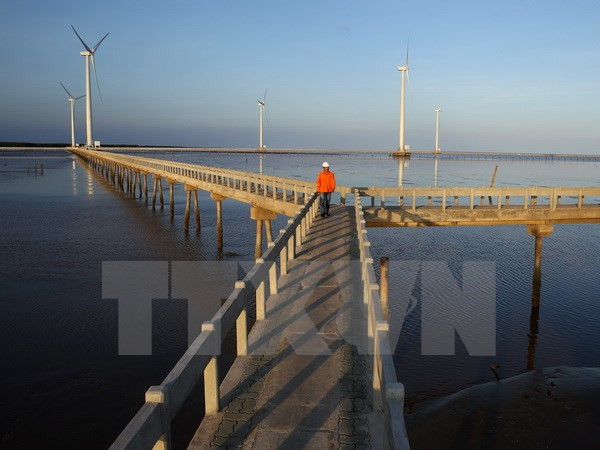 Mise en chantier de la première centrale éolienne à Ben Tre ảnh 1 Mise en chantier de la première centrale éolienne à Ben Tre ảnh 1