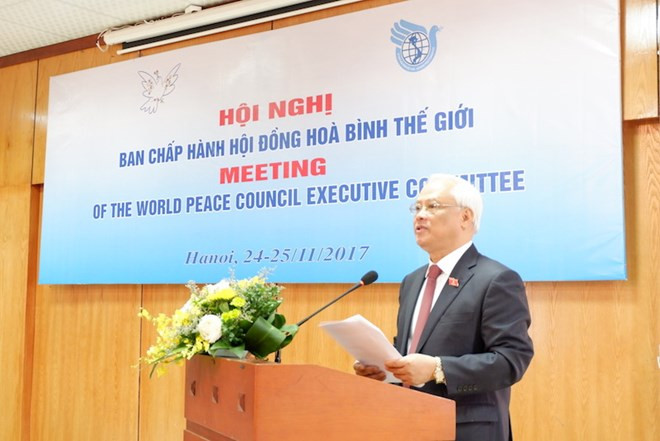 Hanoi accueille une réunion du Conseil mondial de la paix ảnh 1 Hanoi accueille une réunion du Conseil mondial de la paix ảnh 1