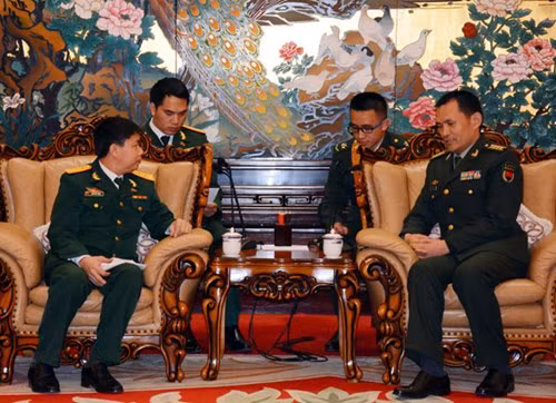 Echange des jeunes officiers Vietnam-Chine en 2017 ảnh 1