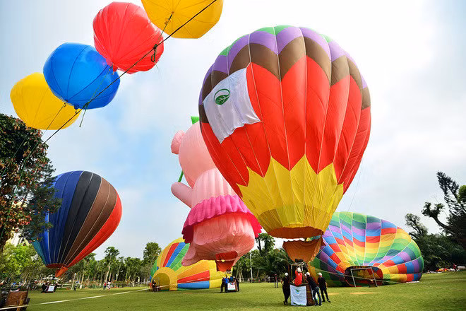 Festival international de montgolfière de Huê 2019 ảnh 2