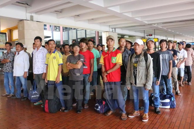 L’Indonésie renvoie 39 pêcheurs vietnamiens dans leur pays ảnh 1 L’Indonésie renvoie 39 pêcheurs vietnamiens dans leur pays ảnh 1