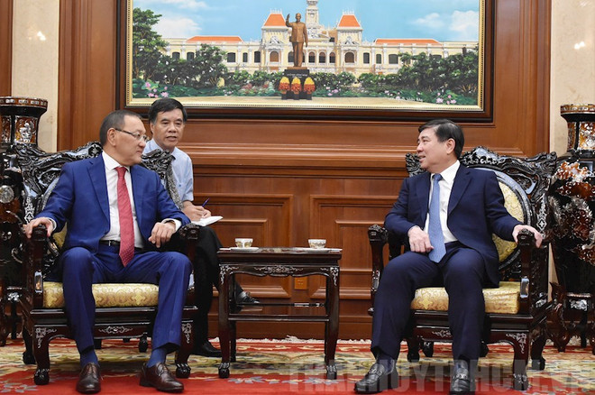 Des entreprises kazakhes sont satisfaites de l'environnement d'affaires à HCM-Ville ảnh 1 Des entreprises kazakhes sont satisfaites de l'environnement d'affaires à HCM-Ville ảnh 1
