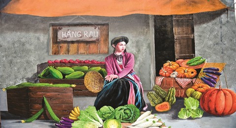 Chu Xa, le premier village de fresques à Hanoï ảnh 2