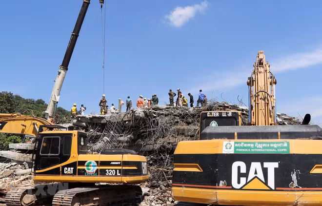 36 morts dans l’effondrement d’un immeuble à Kep ảnh 1 36 morts dans l’effondrement d’un immeuble à Kep ảnh 1