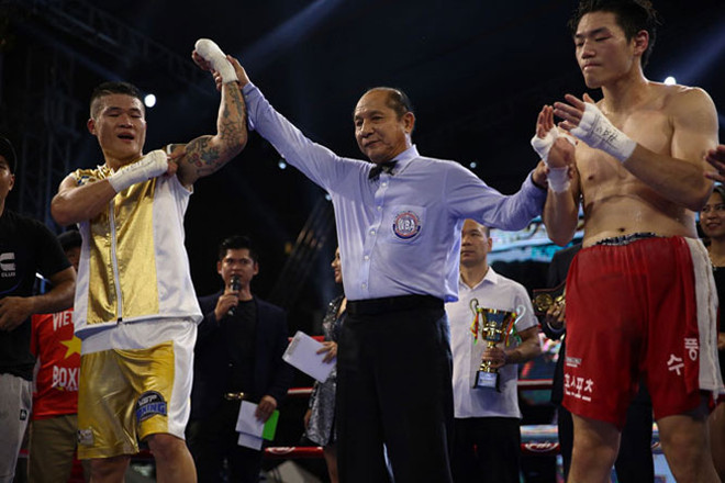 Le boxeur Truong Dinh Hoang remporte la ceinture de la WBA d'Asie ảnh 1 Le boxeur Truong Dinh Hoang remporte la ceinture de la WBA d'Asie ảnh 1