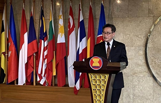 Le Secrétaire général de l'ASEAN place de grands espoirs pour les résultats du 37e Sommet ảnh 1 Le Secrétaire général de l'ASEAN place de grands espoirs pour les résultats du 37e Sommet ảnh 1