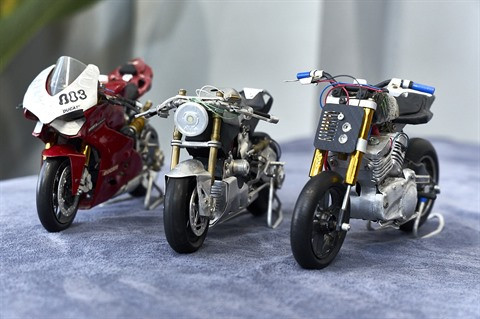 Long "Ducati", de coiffeur à maquettiste de motos ảnh 2 Long "Ducati", de coiffeur à maquettiste de motos ảnh 2