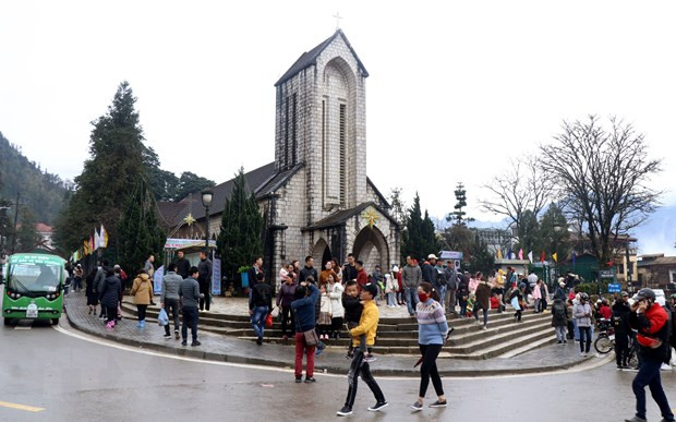 Têt: le nombre de touristes étrangers en baisse à Lao Cai ảnh 1 Têt: le nombre de touristes étrangers en baisse à Lao Cai ảnh 1