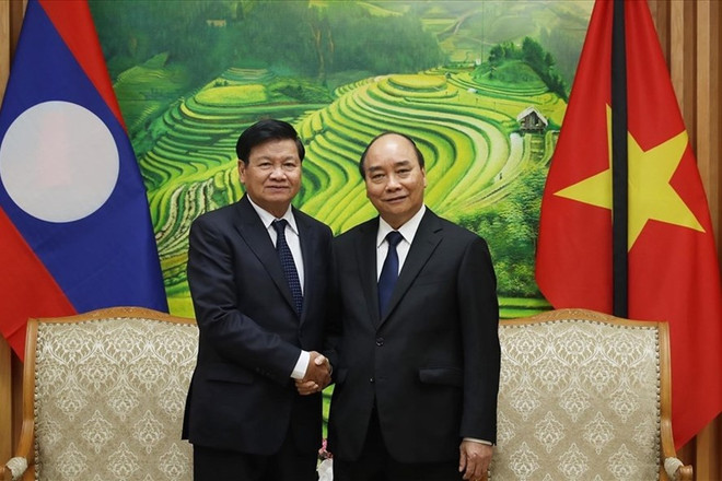 Typhon Noul: message de sympathie du Laos ảnh 1 Typhon Noul: message de sympathie du Laos ảnh 1