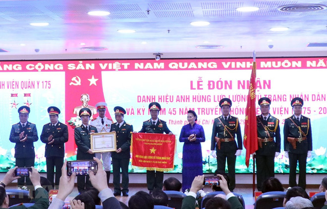 L'hôpital militaire 175 reçoit le Titre de "Héros des forces armées populaires" ảnh 1 L'hôpital militaire 175 reçoit le Titre de "Héros des forces armées populaires" ảnh 1