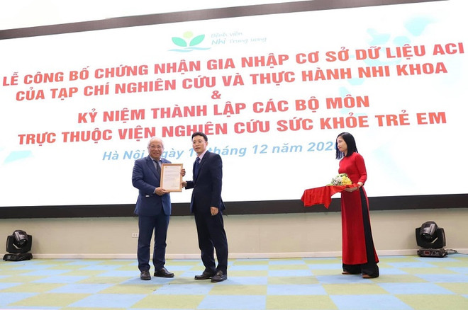 Le Journal vietnamien de pédiatrie est intégré dans la base de données ASEAN-ACI ảnh 1 Le Journal vietnamien de pédiatrie est intégré dans la base de données ASEAN-ACI ảnh 1